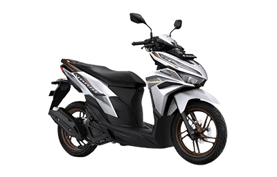 Vario White and black Honda Vario 125 available for rent in Rote Island